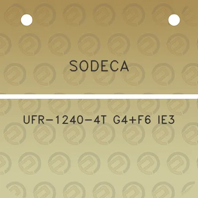 sodeca-ufr-1240-4t-g4f6-ie3