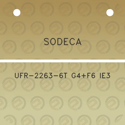 sodeca-ufr-2263-6t-g4f6-ie3