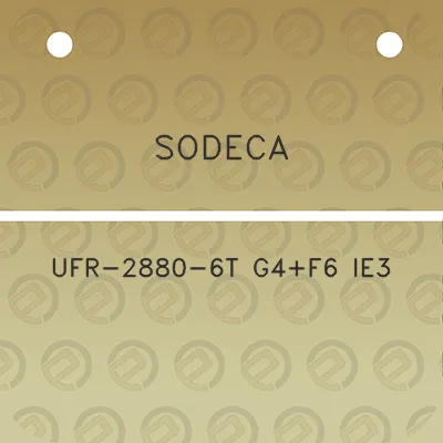 sodeca-ufr-2880-6t-g4f6-ie3