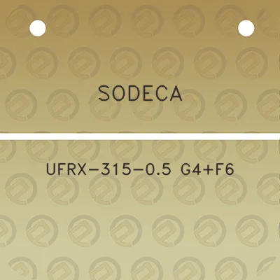 sodeca-ufrx-315-05-g4f6