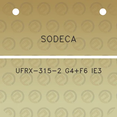 sodeca-ufrx-315-2-g4f6-ie3