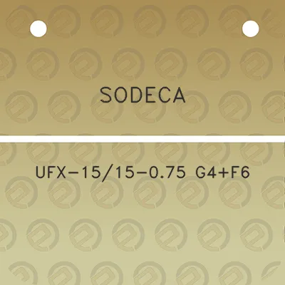 sodeca-ufx-1515-075-g4f6