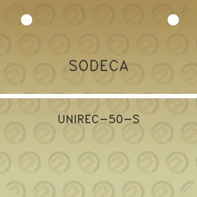 sodeca-unirec-50-s