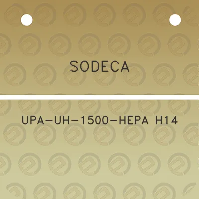 sodeca-upa-uh-1500-hepa-h14