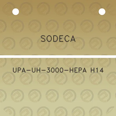 sodeca-upa-uh-3000-hepa-h14