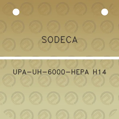 sodeca-upa-uh-6000-hepa-h14