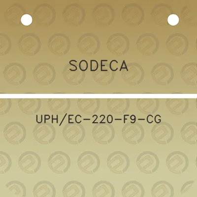 sodeca-uphec-220-f9-cg