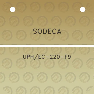 sodeca-uphec-220-f9