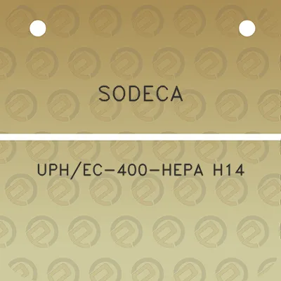 sodeca-uphec-400-hepa-h14