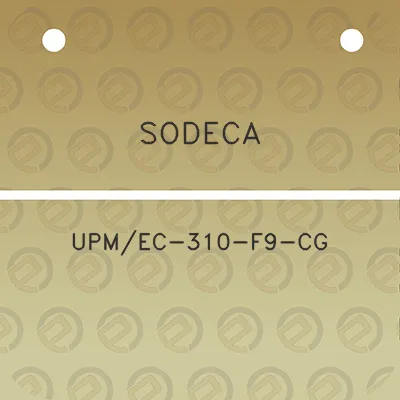 sodeca-upmec-310-f9-cg