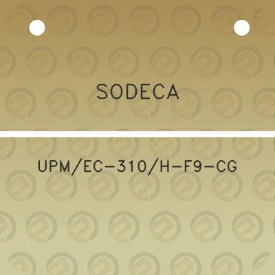 sodeca-upmec-310h-f9-cg