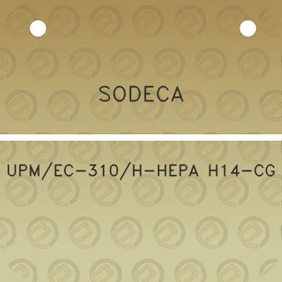 sodeca-upmec-310h-hepa-h14-cg