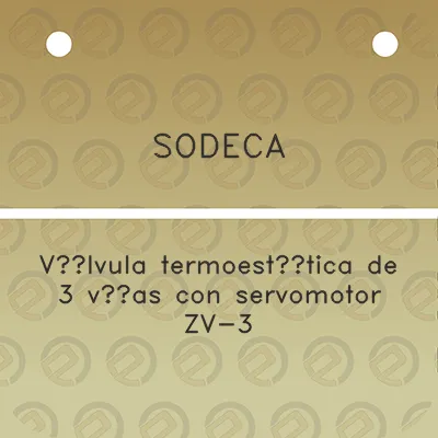 sodeca-valvula-termoestatica-de-3-vias-con-servomotor-zv-3