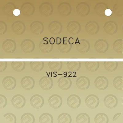 sodeca-vis-922