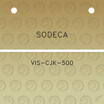 sodeca-vis-cjk-500