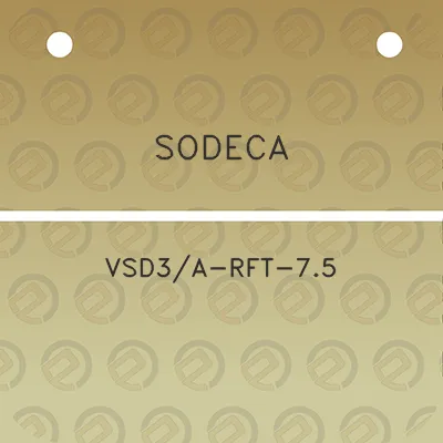 sodeca-vsd3a-rft-75