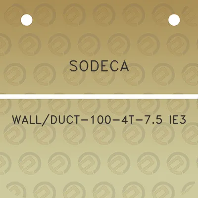 sodeca-wallduct-100-4t-75-ie3