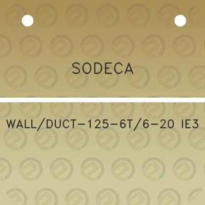 sodeca-wallduct-125-6t6-20-ie3