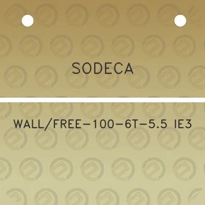 sodeca-wallfree-100-6t-55-ie3