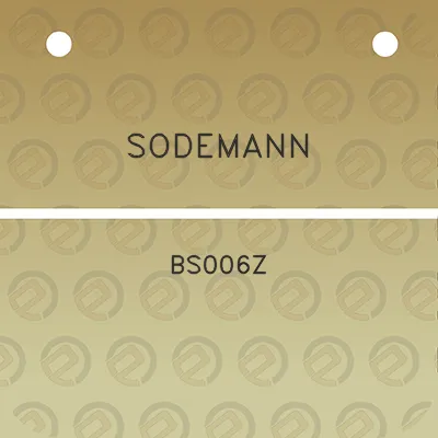 sodemann-bs006z