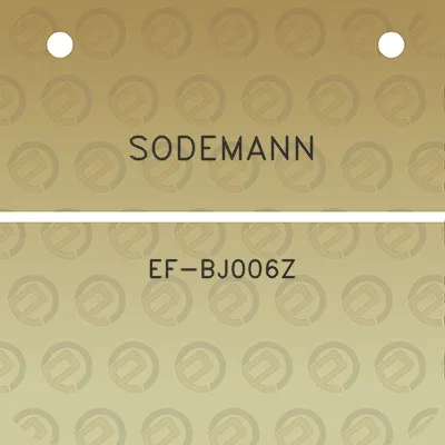 sodemann-ef-bj006z