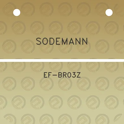 sodemann-ef-br03z