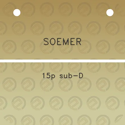 soemer-15p-sub-d