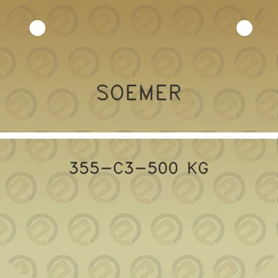 soemer-355-c3-500-kg