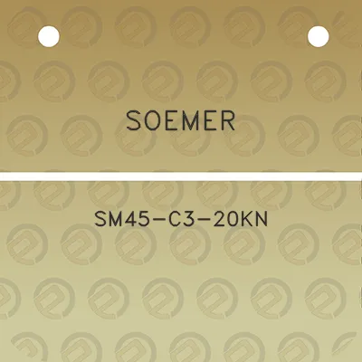 soemer-sm45-c3-20kn