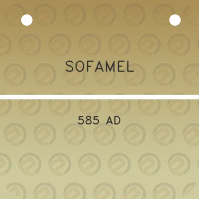 sofamel-585-ad