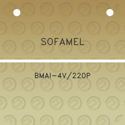 sofamel-bmai-4v220p