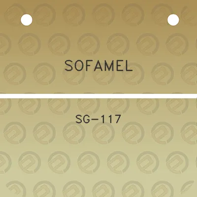 sofamel-sg-117