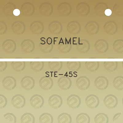 sofamel-ste-45s