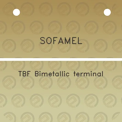 sofamel-tbf-bimetallic-terminal