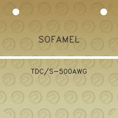 sofamel-tdcs-500awg