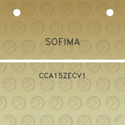 sofima-cca15zecv1