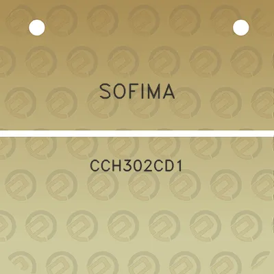 sofima-cch302cd1