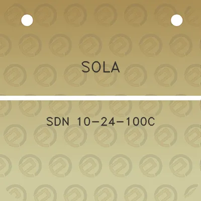 sola-sdn-10-24-100c