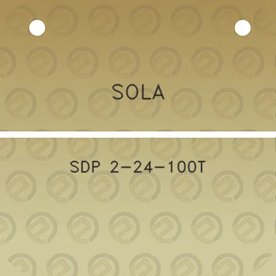 sola-sdp-2-24-100t