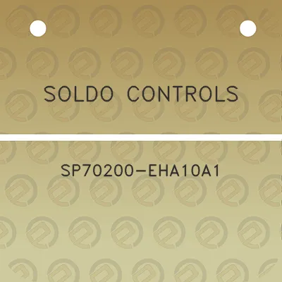 soldo-controls-sp70200-eha10a1