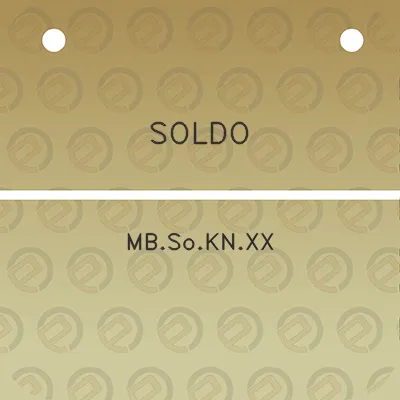 soldo-mbsoknxx