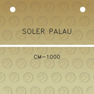 soler-palau-cm-1000