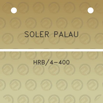 soler-palau-hrb4-400