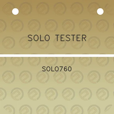 solo-tester-solo760