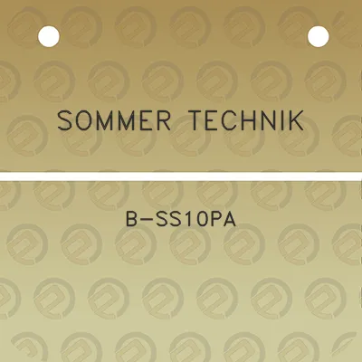 sommer-technik-b-ss10pa