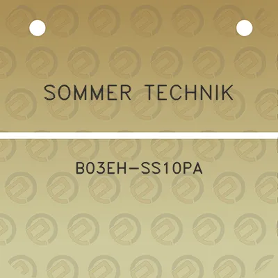 sommer-technik-b03eh-ss10pa