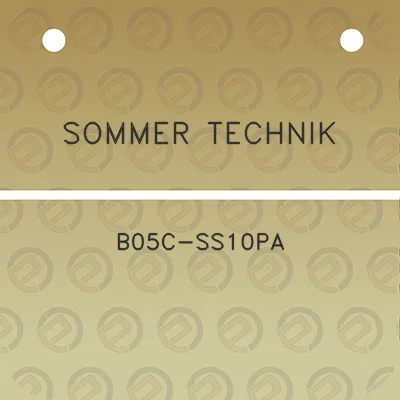 sommer-technik-b05c-ss10pa