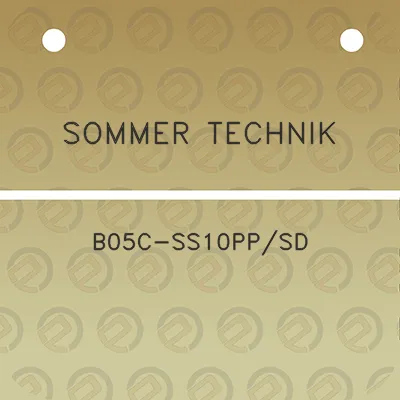 sommer-technik-b05c-ss10ppsd