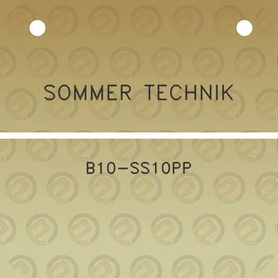 sommer-technik-b10-ss10pp