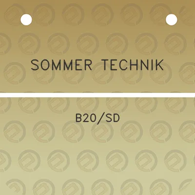 sommer-technik-b20sd